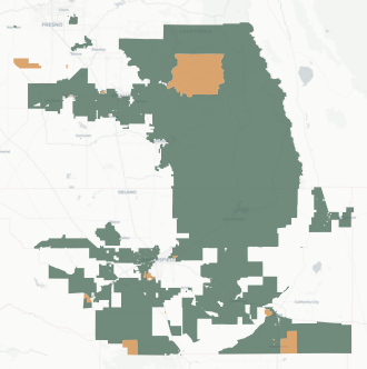 Congressional District 20 results map