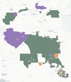 Congressional District 22 results map