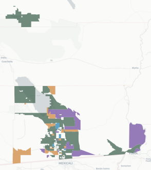 Congressional District 25 results map