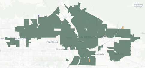 Congressional District 33 results map