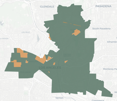 Congressional District 34 results map