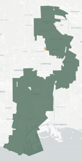 Congressional District 44 results map