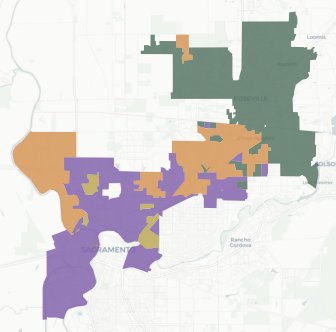 Congressional District 6 results map