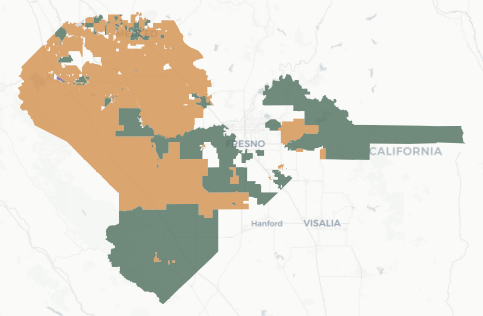State Senate District 14 results map