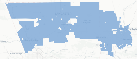 State Senate District 23 results map
