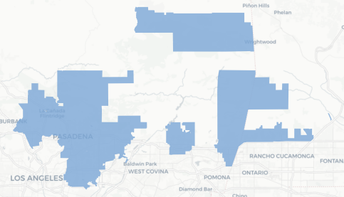 State Senate District 25 results map