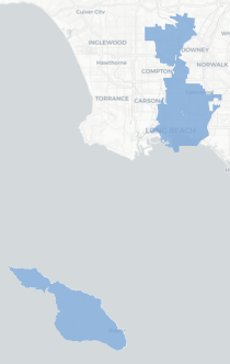 State Senate District 33 results map