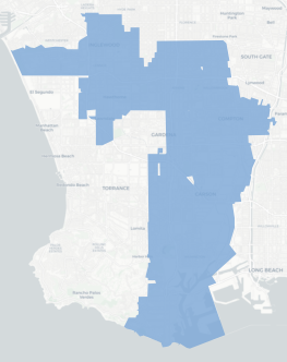 State Senate District 35 results map