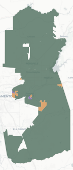 State Senate District 6 results map