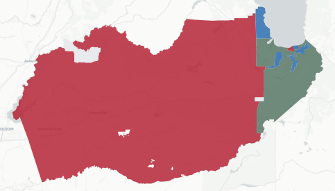 El Dorado County precinct map
