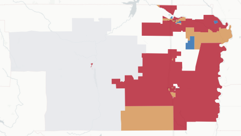 Glenn County precinct map