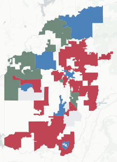 Nevada County precinct map