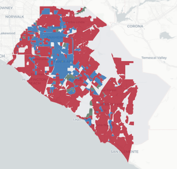 Orange County precinct map
