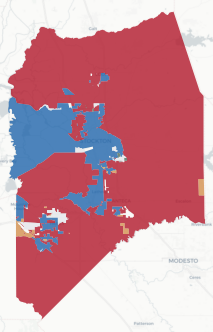San Joaquin County precinct map