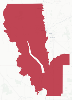 Sutter County precinct map
