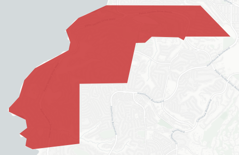 City of Palos Verdes Estates Measure PF results map