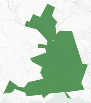 Town of Fairfax Measure J results map