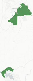 Union Hill School District Measure J results map