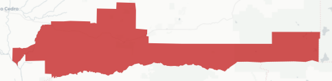 Antelope Elementary School District Measure T results map